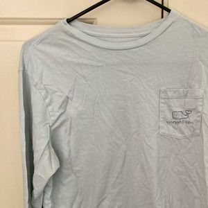 Vineyard vines light blue long sleeve kids XL